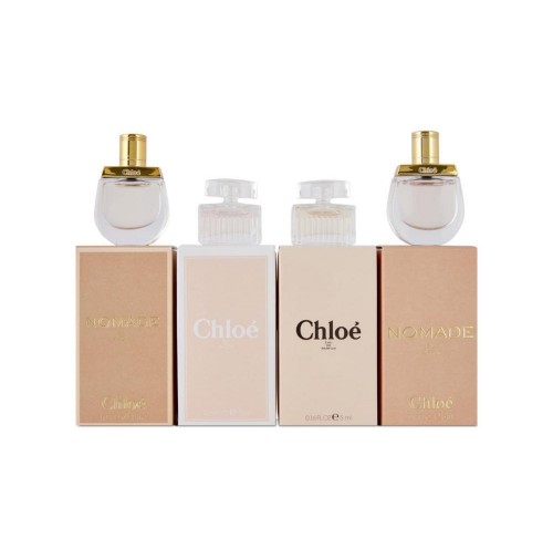 Chloe Miniature Coffret: Chloe EDP Chloe EDT Nomade EDP Nomade EDT